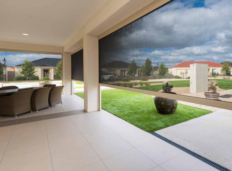 EZip Track Blinds installed by Victoria Blinds Geelong