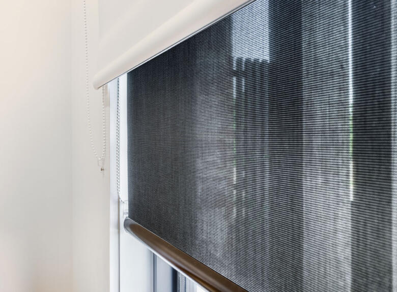 Roller Roller blinds installed by Victoria Blinds in Geelong
