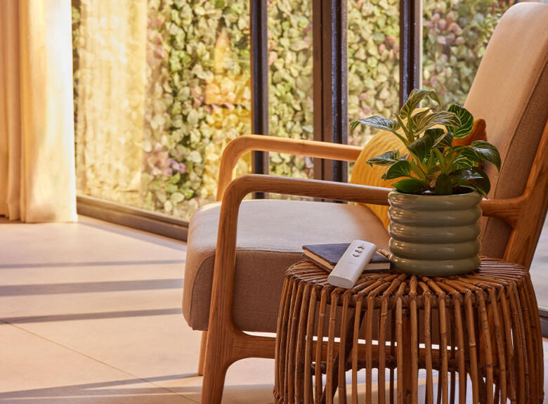 Somfy motorisation for Roman blinds Geelong